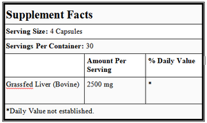 Suplementos de energía natural Halal Cápsulas de hígado de res liofilizadas Cápsulas de hígado de res a granel 500mg - Product Image 3