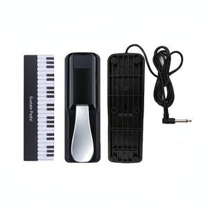 Pédale de sustain universelle pour piano, interrupteur au pied pour clavier numérique, accessoires pour orgue électronique et synthétiseur MIDI, portable et durable - Product Image 1