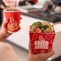   Boîte à nouilles certifiée sans PFAS, 16-32 oz, anti-fuite, pour plats à emporter (pâtes et riz), logo personnalisé, prête à l'emploi DDP, 10000 pièces