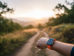 Reloj Inteligente con Correa Naranja, Pantalla Digital, Monitor de Actividad para Uso Diario - Product Image 2