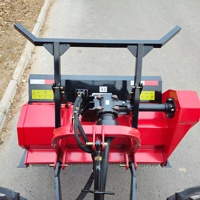 Granja agrícola Rueda de 3 puntos Tractor Mulcher Forest pionero Máquina Tractor Cepillo cortador de césped Mulchers PTO Forestal Mulcher