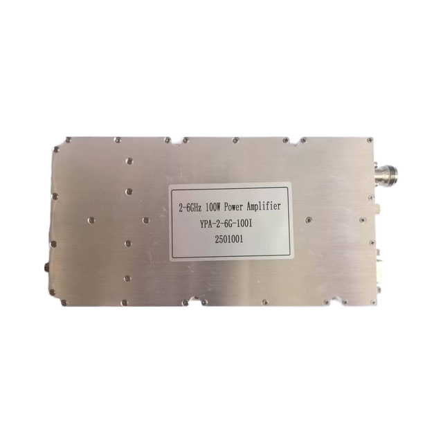 100W PA Module 2GHz-6GHz RF Power Amplifier for Signals Communication Radar Navigation Anti-Drones NFC Modules Accessories