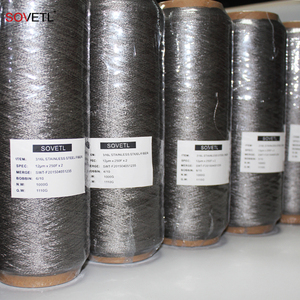 Filo in Acciaio Inossidabile 316L 275f/2 Filo Conduttivo per Cucito - Product Image 6