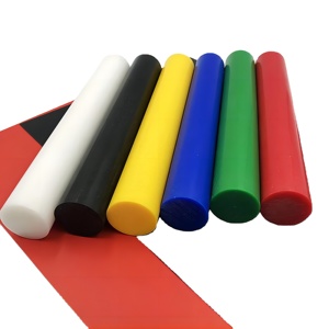 Polyethylene PE 1000 Rod/Nhựa màu vàng HDPE thanh - Product Image 1