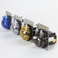 JIHPUMP pompa peristaltik DC 12V/24V 680mL/menit Dispenser minuman makanan & deterjen untuk mesin cuci piring untuk dosis Kimia
