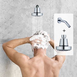 <span class=keywords><strong>Pommeau</strong></span> <span class=keywords><strong>de</strong></span> <span class=keywords><strong>douche</strong></span> en plastique rond <span class=keywords><strong>économique</strong></span> <span class=keywords><strong>de</strong></span> 85mm avec 3 réglages, offre spéciale - Product Image 5