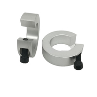 Anneau de fixation d'axe en alliage d'aluminium pour machine-outil CNC, anneau de serrage d'axe, anneau de support d'axe, guides linéaires SBR, rail de guidage