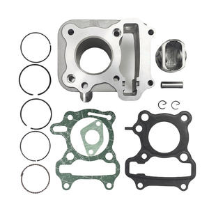 Kit Testata Cilindro in Acciaio Inox a 4 Tempi per Scooter <span class=keywords><strong>SYM</strong></span> <span class=keywords><strong>MIO</strong></span> 50, Diametro Cilindro 42mm, Ricambi - Product Image 1