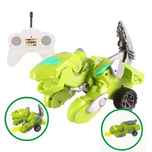 Kinderen Hobby Transformeren Rc Dinosaurus Auto Afstandsbediening Speelgoed Met Koele Lichten