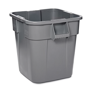 Bidone per Rifiuti Quadrato Brute da 105 L, Contenitore Grigio per Uso Intensivo - Product Image 2