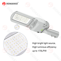 Lampadaire LED 100W 150W 200W 240W 5000K IP66 UL DLC 160LM/W avec détecteur de mouvement pour éclairage extérieur de routes, parkings et autoroutes