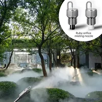 Système de brumisation anti-moustiques haute pression 100 bars pour jardin, brumisateur automatique en acier inoxydable pour la lutte contre les nuisibles dans la cour