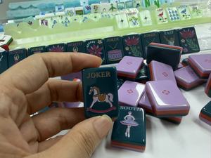 Disponible para Envío Rápido, Juego de Mahjong Acrílico Temático de Ballet Cascanueces, Mahjong Americano, Venta al Por Mayor - Product Image 2