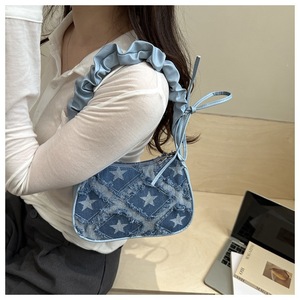 2026 Summer New Arrival Chic Stylish and Unique Gradient Star Pattern Versatile Casual Small <b>Square</b> Shoulder Bag - Product Image 2