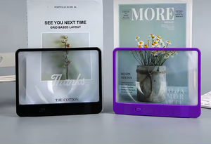 <span class=keywords><strong>Wufan</strong></span> แว่นตาขยาย3X LED ขนาดใหญ่สำหรับหน้าจอโทรศัพท์มือถือขนาด18*14ซม. รับประกัน3ปี - Product Image 5