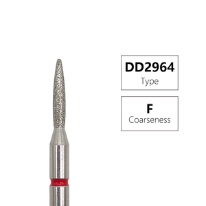 Fraise diamantée pour ongles 3/32 pouces, grains C M F, pour nettoyage des cuticules, accessoires pour ponceuse à ongles électrique, fraise diamantée pour salon de manucure - Product Image 6