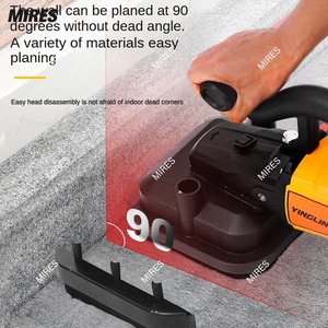 220V/110V bê tông tự động đánh bóng Máy với bụi vacuumfour-Bánh xe bê tông cầm tay sàn/tường Máy mài máy - Product Image 2