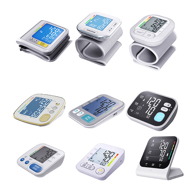 TRANSTEK Wholesale Wrist Type Upper Arm Sphygmomanometer Electronic Automatic Digital BP Monitor Blood Pressure Machine