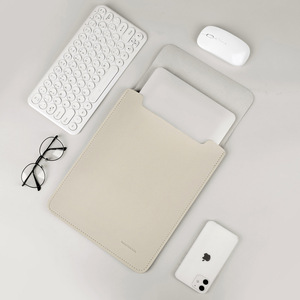 Hot người bán PU da máy tính xách tay tay áo túi không thấm nước 12 13 inch trường hợp đối với MacBook Air 13 Pro M1 máy tính xách tay tay áo Huawei <span class=keywords><strong>Xiaomi</strong></span> Bìa - Product Image 5