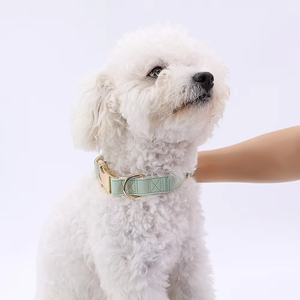 Option multicolore de luxe en gros peut être personnalisé métal cuir matériel lâche cou collier de chien de compagnie - Product Image 3
