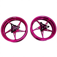 Juego de llantas forjadas para motocicleta, de repuesto, con buje CNC para carreras, para Yamaha NVX155 V3, ligeras