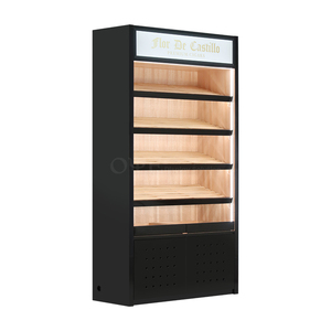 Vitrine de cigares humidor de vente chaude avec <span class=keywords><strong>étagère</strong></span>s <span class=keywords><strong>en</strong></span> cèdre espagnol armoire à cigares cave à cigares - Product Image 5