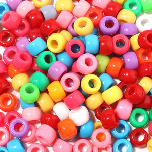 6*9mm grand trou corde <span class=keywords><strong>perles</strong></span> queue <span class=keywords><strong>de</strong></span> cheval perruque <span class=keywords><strong>perles</strong></span> en vrac solide clair mat brillant paillettes noël Halloween couleur bricolage bijoux <span class=keywords><strong>perles</strong></span> - Product Image 1