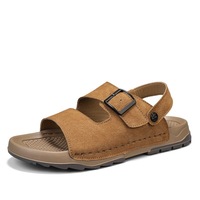 Chaussons pour hommes grande taille en toile imprimée, légers, imperméables, personnalisés, tendance, pour usage extérieur et intérieur, antidérapants, à semelle épaisse