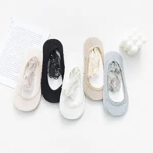 Factory Cheap Price Good Quality Comfortable Skin Invisible Bandages Lace Boat Socks