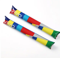 Claquettes en plastique PE portables de style rétro pour événements promotionnels, fêtes de supporters de football, et animations sonores