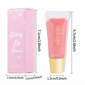 Brillo Labial Brillante de Calidad al por Mayor, Brillo Labial Hidratante de Larga Duración, Maquillaje de Belleza Hidratante, Brillo Labial LM25215 - Product Image 5