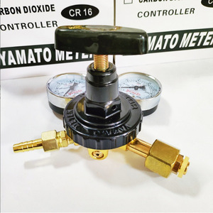 Régulateur de pression de dioxyde de carbone à double manomètre de style japonais de qualité export pour YAMATO, non chauffant / Vanne de réduction de CO2 - Product Image 4