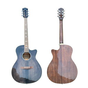 Brand OEM ODM Custom Gloss <b>String</b> <b>Instrument</b> Acoustic Guitar with Factory Price - Product Image 1