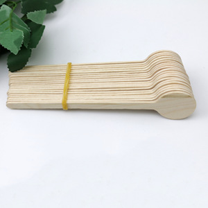 Thước Thân Thiện Với Môi Bất Nature Gỗ Ban Đầu Màu Sắc Thực Phẩm Cấp Bạch Dương Bằng Gỗ Trà Cà Phê <span class=keywords><strong>Sticks</strong></span> Khuấy Với Logo - Product Image 4