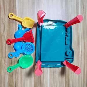 Table <span class=keywords><strong>de</strong></span> <span class=keywords><strong>jeu</strong></span> multifonctionnelle pour enfants à installer soi-même, pour le <span class=keywords><strong>sable</strong></span> et l'eau, ensemble <span class=keywords><strong>de</strong></span> plage pour l'éducation précoce des enfants, jouets d'intérieur et d'extérieur - Product Image 6