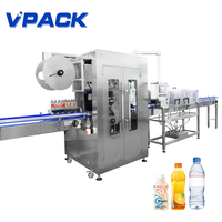 Machine d'étiquetage thermorétractable pour bouteilles rondes et carrées en PVC, pour ligne de production de boissons et d'eau