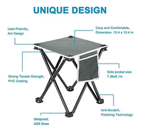 Woqi — chaise pliante portable, tabouret de pêche en acier inoxydable pour voyage plage camping