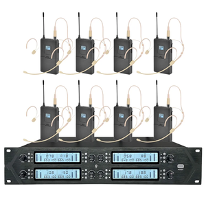 Micrófono Inalámbrico BG-840U de 8 Canales UHF FM para Karaoke - Product Image 4