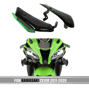 Kit d'ailes aérodynamiques pour <span class=keywords><strong>KAWASAKI</strong></span> NINJA400 <span class=keywords><strong>NINJA</strong></span> <span class=keywords><strong>400</strong></span> 2018-2024 2020 2021 2022 <span class=keywords><strong>2023</strong></span>, carénage à ailettes fixes, pièce de carénage de moto - Product Image 3