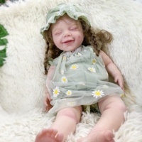 Nouveau Reborn bébé poupée corps doux 100% à la main 3D peau avec des veines Visbile collection Art poupée cadeaux de noël poupées