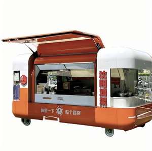 Food Truck Moderne pour Jus Pressés à Froid et Salades avec Vitrine Réfrigérée et Zone de Préparation Transparente pour la Fraîcheur - Product Image 3