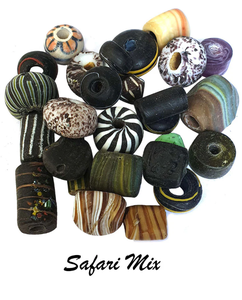 Cuentas de vidrio de Murano africanas de colores personalizados, ovaladas, sueltas a granel para la fabricación de joyas, servicio de muestra de la marca FE. - Product Image 4