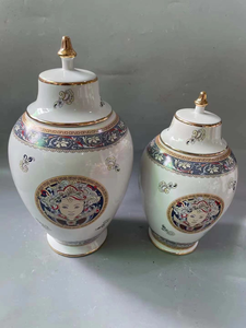 Pot à gingembre décoratif pour cheval Temple en céramique noire et pots à gingembre Garniture dorée Pot à gingembre en céramique avec couvercle en forme de cheval - Product Image 6