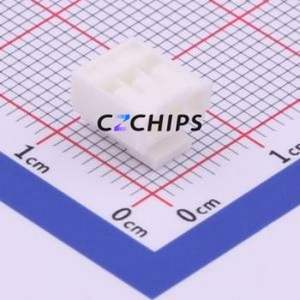 P2016-03P Housing (Wire-to-Board / Wire-to-Wire) P=2mm Connector ( Jack Structure: 1x3P )( Pitch: 2mm )( Number of Rows: 1 ) - Product Image 1