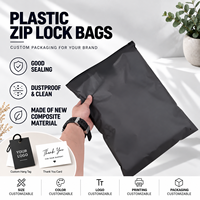 Sacs en plastique EVA refermables, écologiques, recyclables et personnalisés pour l'emballage de vêtements, t-shirts, sweats à capuche, pochettes d'expédition