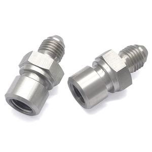 ข้อต่อ<span class=keywords><strong>สาย</strong></span>เบรกแบบแปลงเกลียว 4AN 3AN ตัวผู้ เป็น M10 3/8NPT ตัวเมีย  วัสดุสแตนเลส สำหรับอะไหล่<span class=keywords><strong>รถยนต์</strong></span> ขายดี - Product Image 5