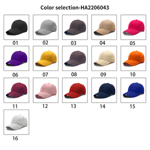 Berretto da baseball in bianco regolabile unisex in cotone vintage all'ingrosso Cappellini sportivi invecchiati tinti - Product Image 2