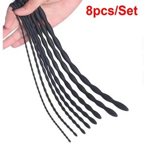 Ensemble de dilatateurs urétraux en silicone imperméable YEQU de 8 pièces avec bouchon de pénis solide pour l'<span class=keywords><strong>insertion</strong></span> uréthrale masculine, jouets sexuels pour adultes - Product Image 2