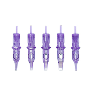 เข็มสักลายสีม่วงแบบตลับพร้อมแผ่นเมมเบรนนุ่ม RL RM M1 RS สำหรับไลเนอร์และเชดเดอร์ สักถาวร ศิลปะบนร่างกาย - Product Image 2