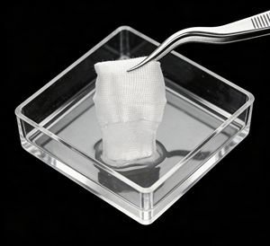 Factory Price First Aid Emergency Natural Cellulose Absorbable Soluble Hemostatic Gauze <b>Medical</b> <b>Consumables</b> - Product Image 1